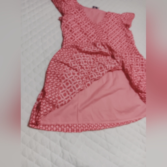 VINEYARD VINES Women's Mixed Tiered Print Dress Size XL - Picture 8 of 12